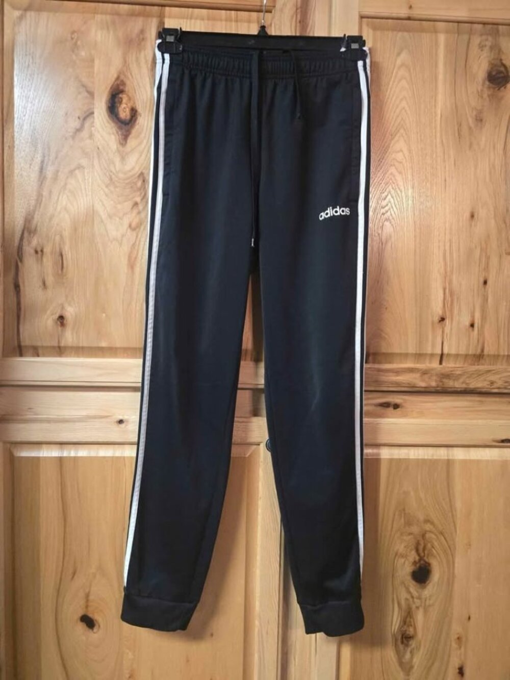 Adidas ClimaCool Track Pants Womans SMALL Black Soccer Training Athletic Joggers